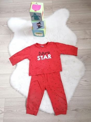 Pyjama 2 pièces en coton 12 mois