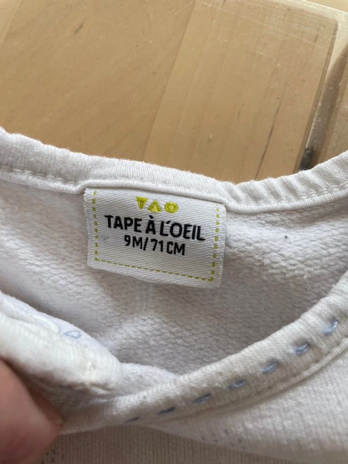 Lot de 3 pyjamas chaud 9 mois unisexe - photo numéro 5