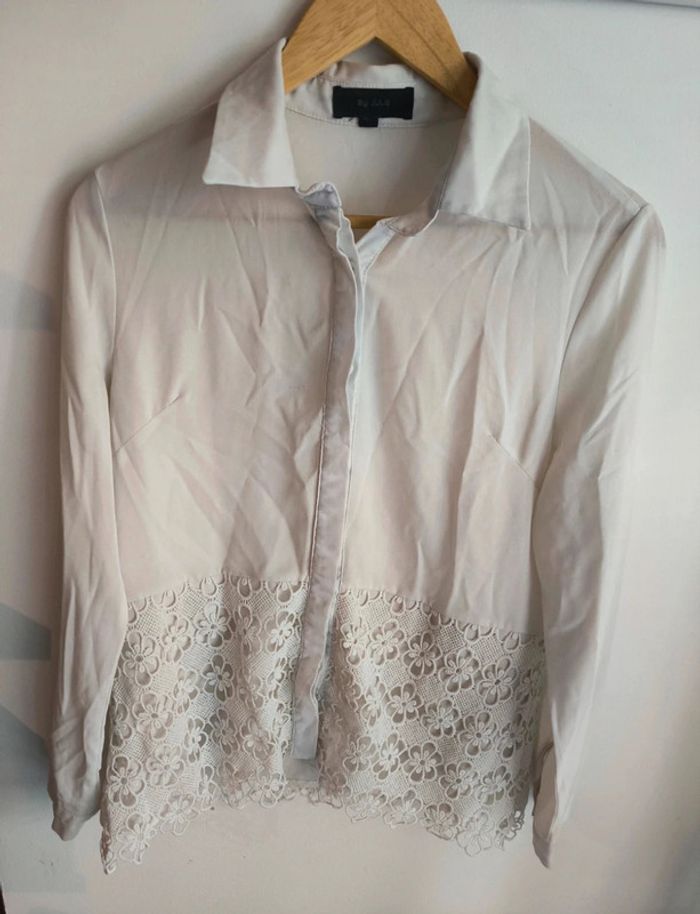 Chemisier léger blanc