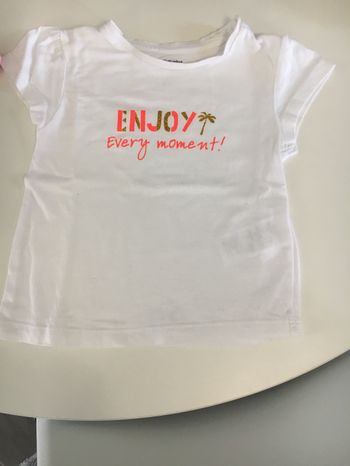 Tee shirt bebe fille - 12 mois