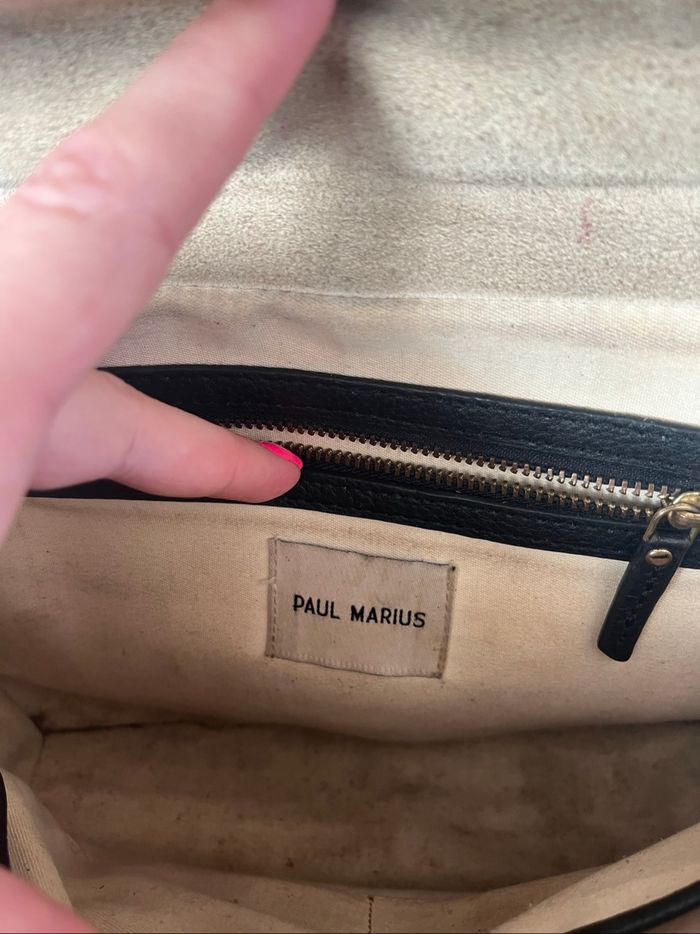 Sac à main Mademoiselle George Paul Marius noir - photo numéro 7