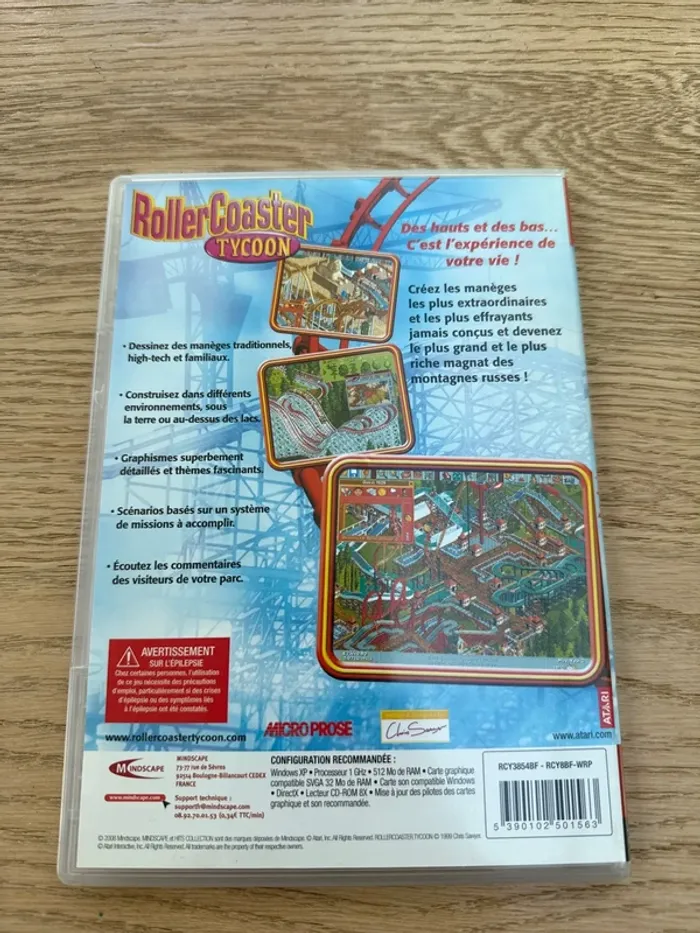 Jeu PC - Roller Coaster Tycoon - photo numéro 2