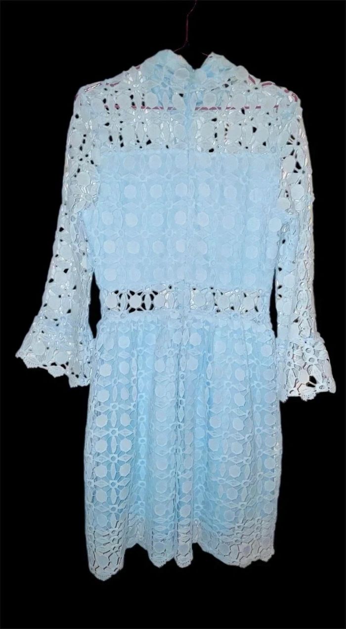 Blue Eilly Bazer dress - photo numéro 3