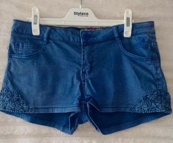 Short en jean