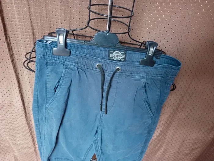 Pantalon bleu taille 14ans - photo numéro 2