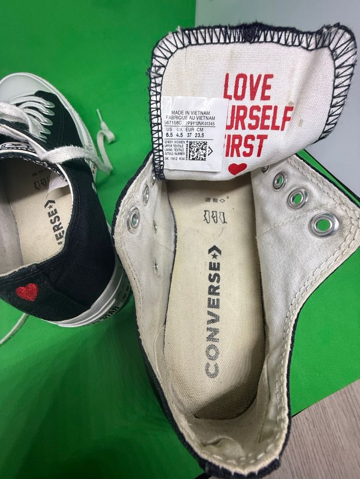 Converse plate-forme taille 37 - photo numéro 7