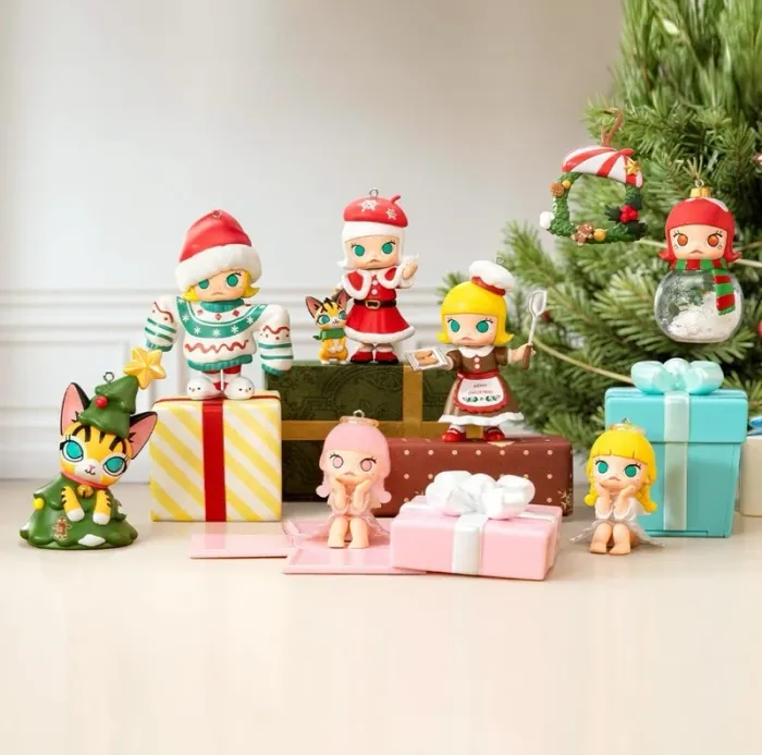 Coffret Pop Mart Molly Christmas 2024 - photo numéro 2