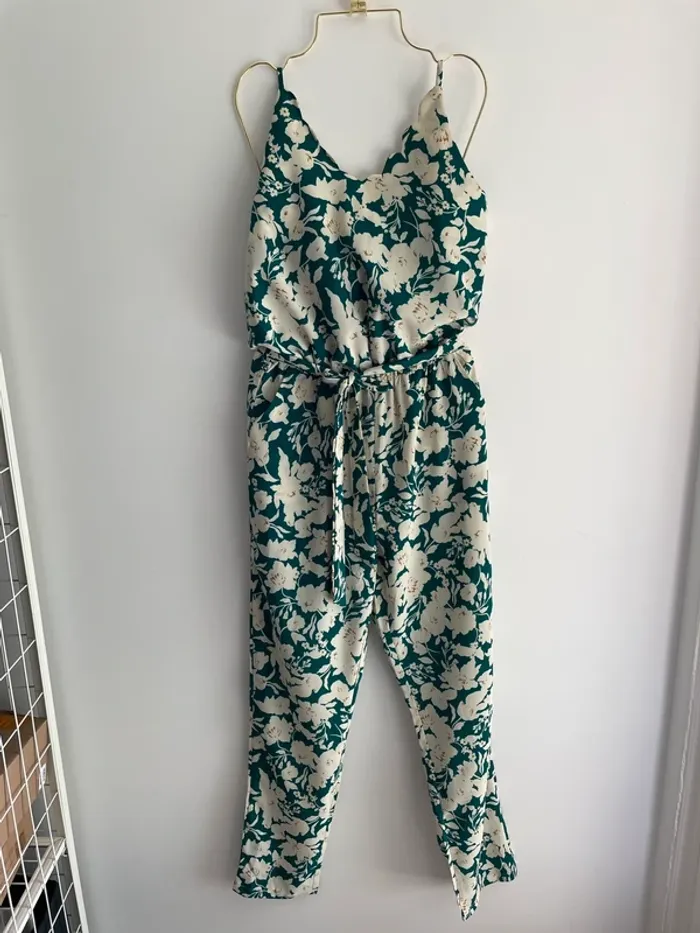Combi pantalon fleurs Emma & Ella T.S