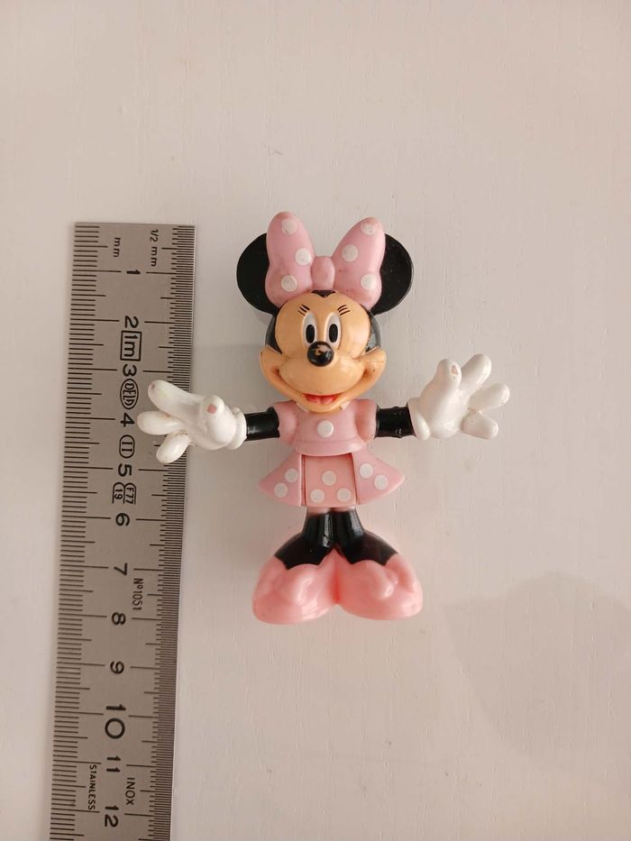 Figurine Minnie Mouse Disney - Mattel 2012 (Rose à pois) - photo numéro 3