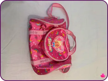 Sac de voyage Barbie vintage (film "Le cheval magique")