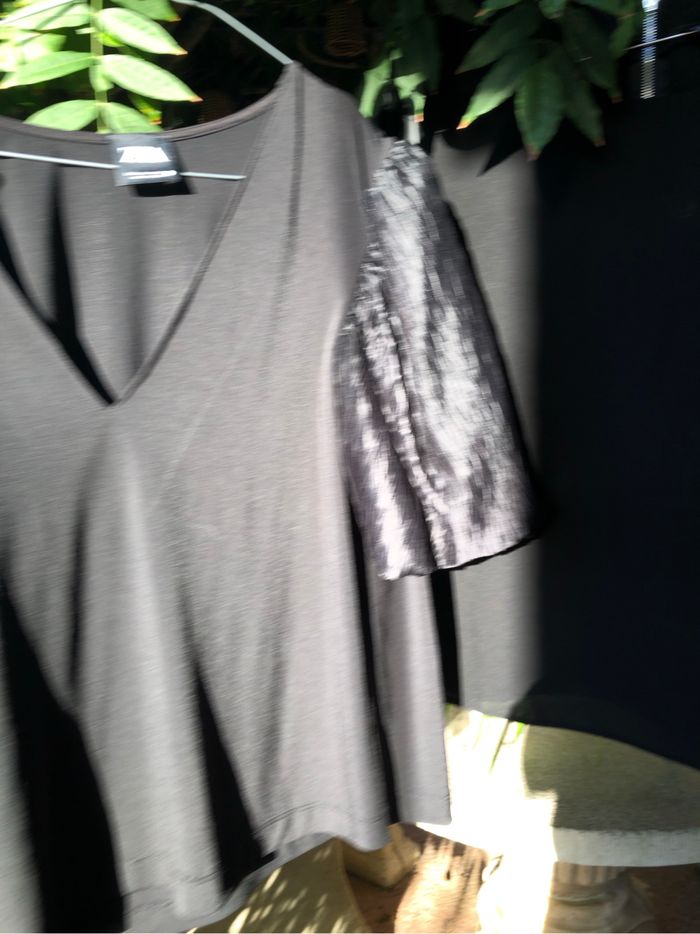 Lot de 3 hauts noirs taille 38/40 - photo numéro 2