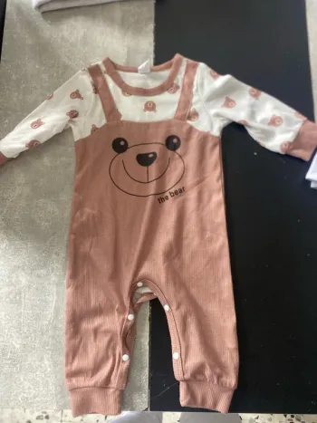 Pyjama fin sans pieds 6-9mois shein mixte