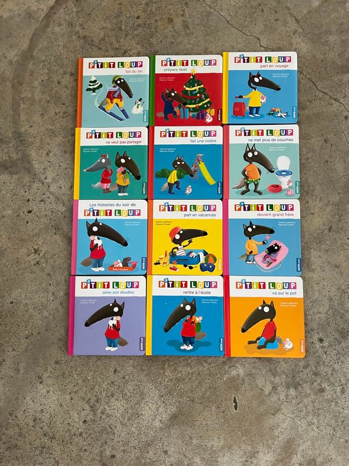 Lot livres p’tit loup - photo numéro 1