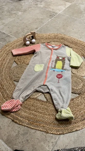 Pyjama velours 12 mois