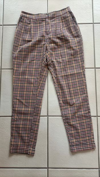 Pantalon à carreaux Cache Cache taille 34