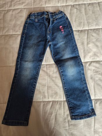 Jeans fille taille 6ans,  taille réglable