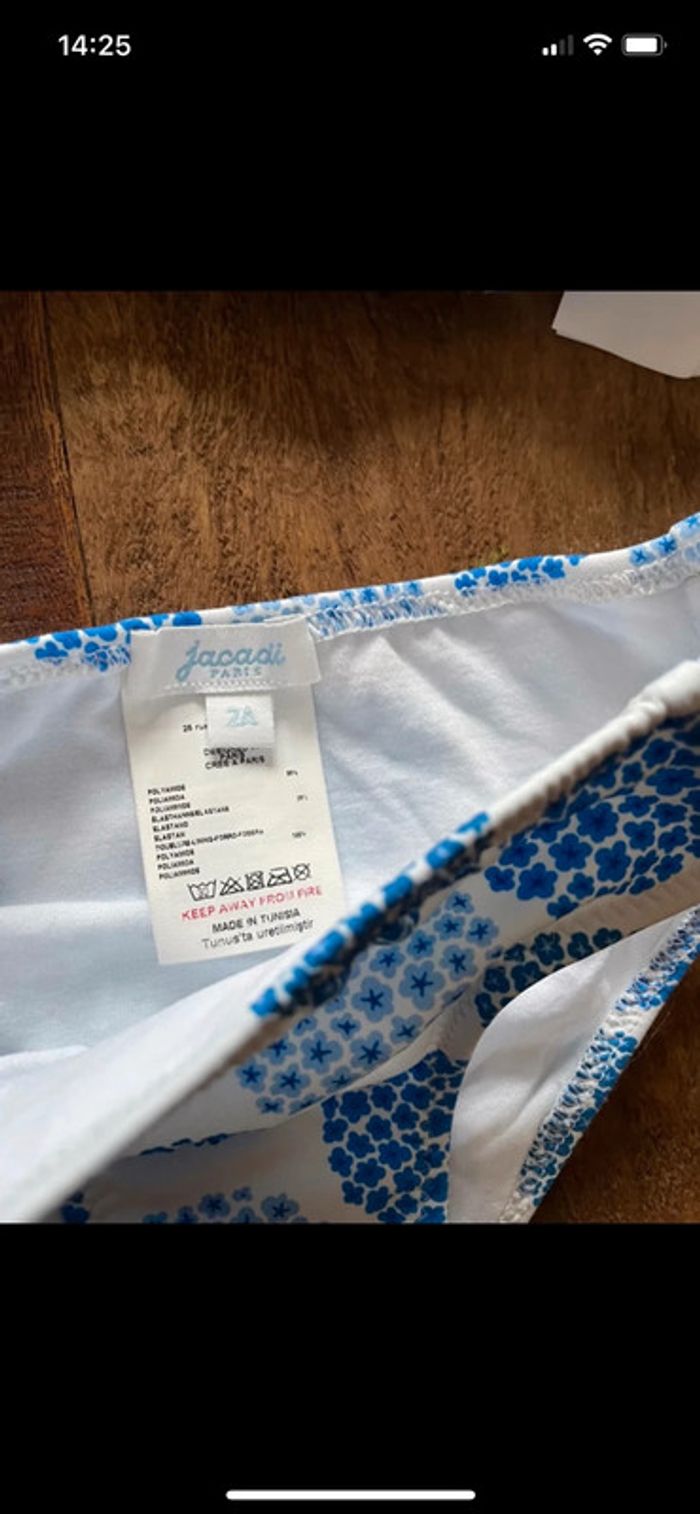 Maillot de bain 2 pcs Jacadi 2 ans fille - photo numéro 2