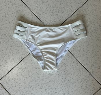 Culotte maillot de bain blanc