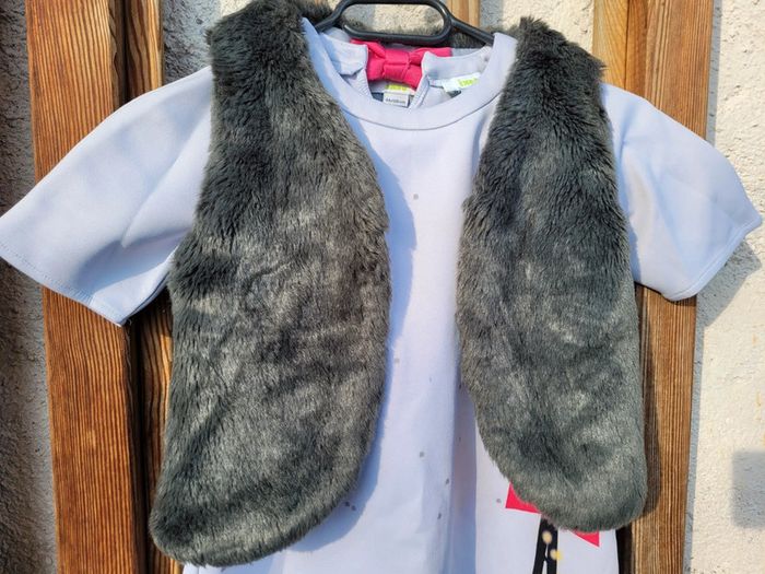 Superbe ensemble Ixoo robe epaisse et chaude 🌃 et boléro assorti, 6 ans - photo numéro 10