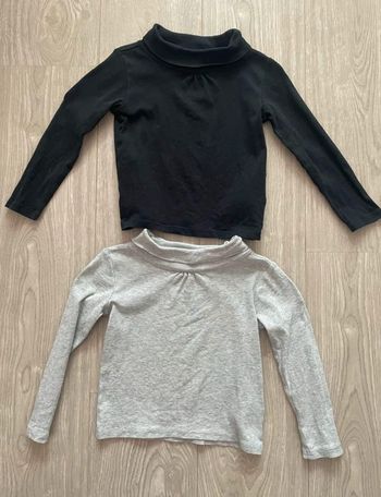 T-shirt col roulé 4 ans