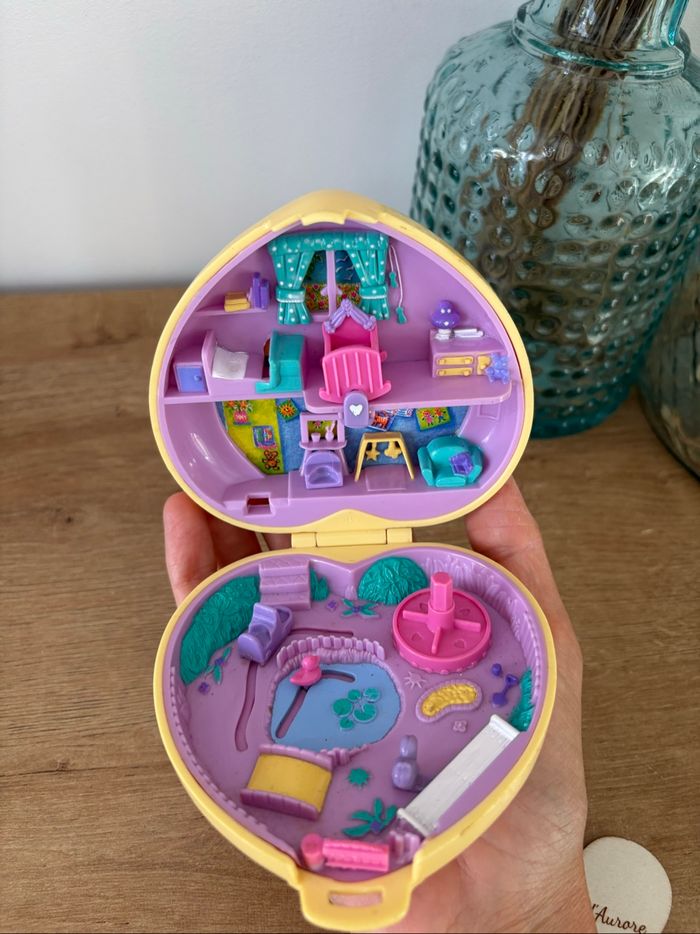 Polly Pocket cœur strollin baby - photo numéro 5