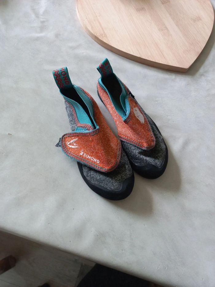 Chausson d'escalade évolutif enfant - First Klimb Junior taille 30 31