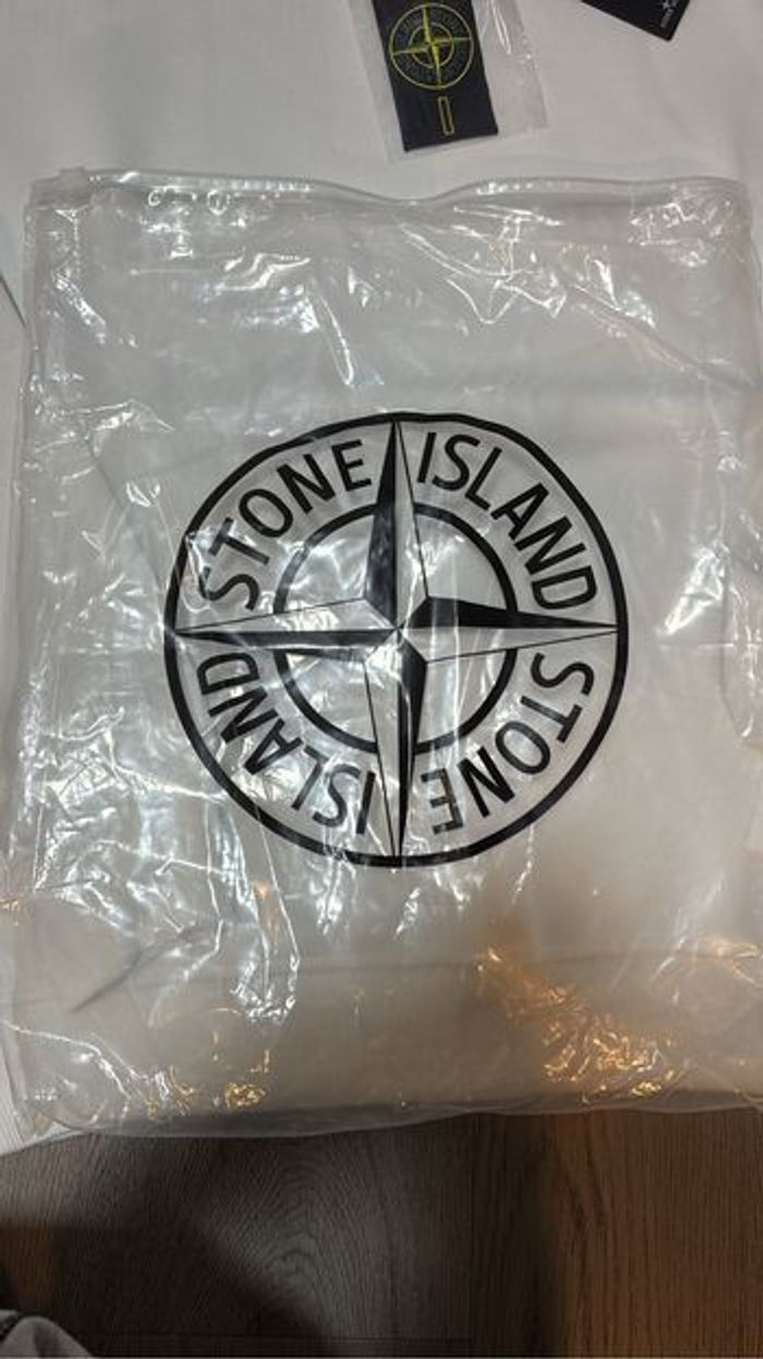 Pull Stone island Blanc - photo numéro 7
