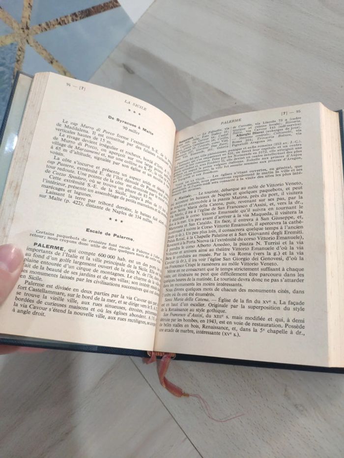 Livre guide bleu les grandes croisières en méditerranée orientale 1966 - photo numéro 6