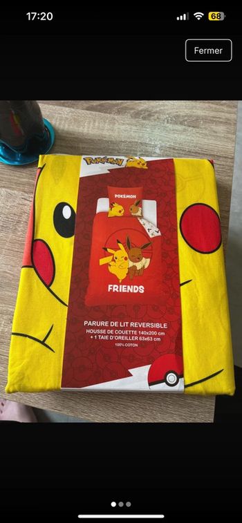 Housse de couette Pokémon