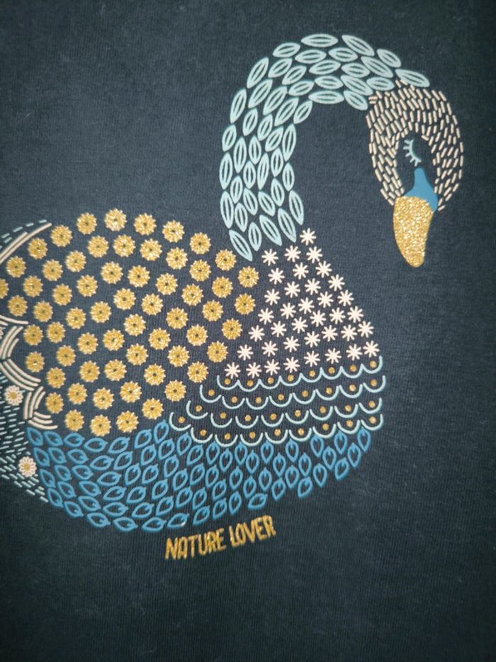 Tee shirt cygne Okaïdi - photo numéro 4