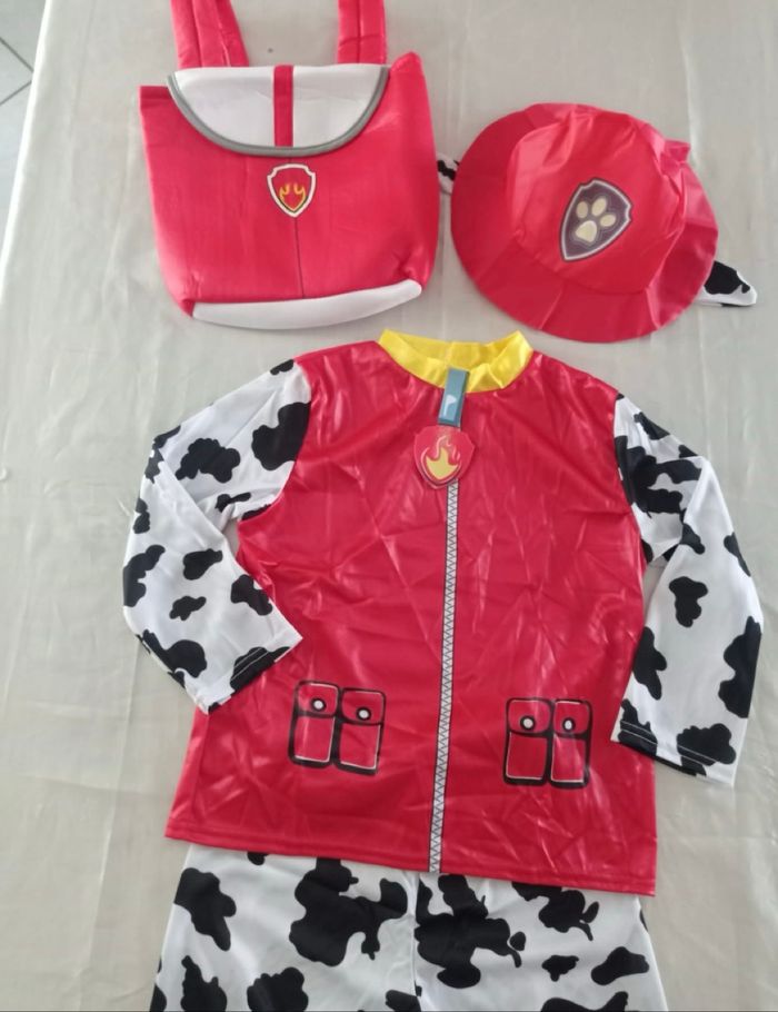 Déguisement pat patrouille rouge 6ans