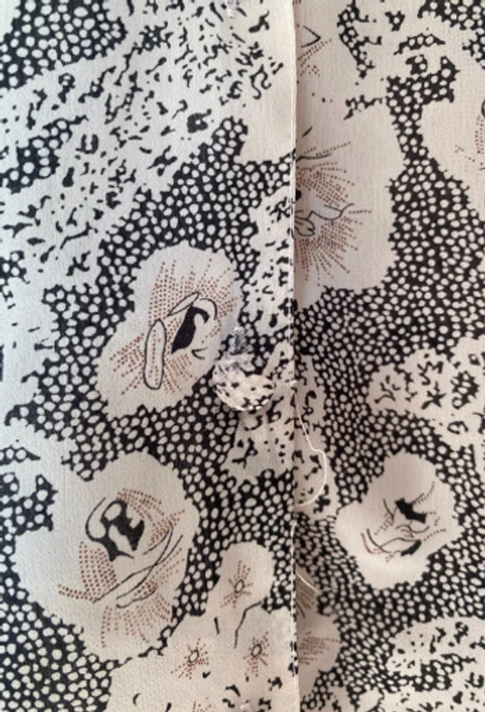 Chemise Dechang vintage à motifs floraux - photo numéro 4