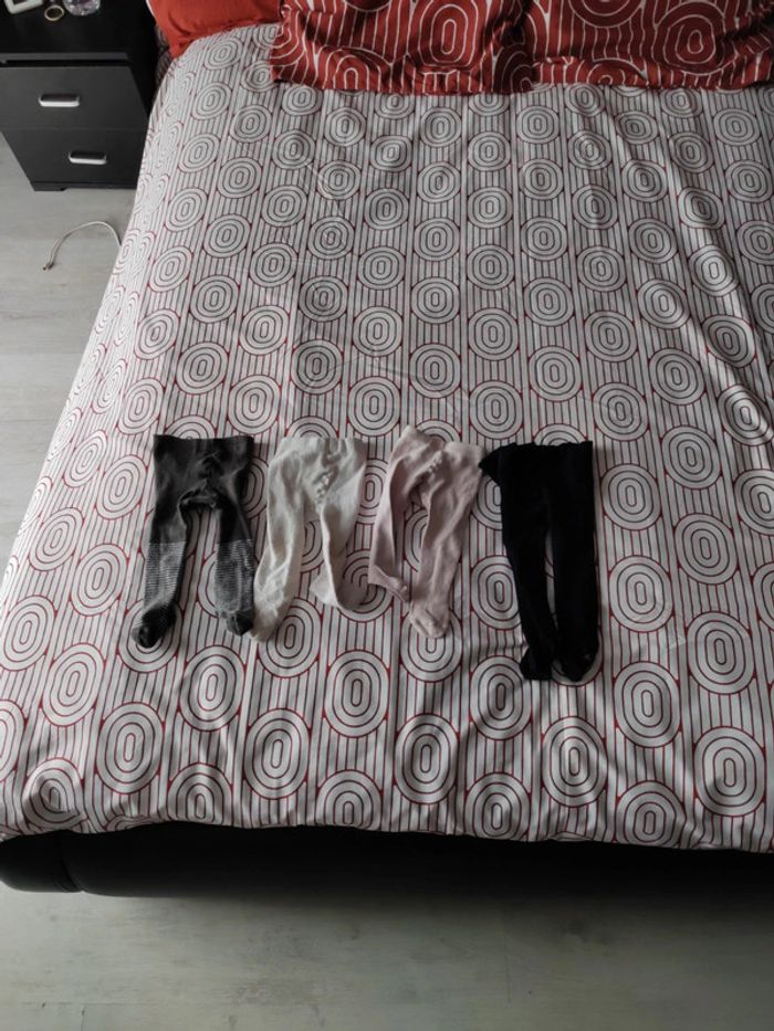 Lot de 4 collants