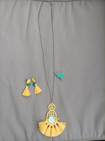 Jolie parure de bijoux ambiance mexicaine
