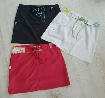 Lot de 3 jupes de plage Decathlon de taille 38/40