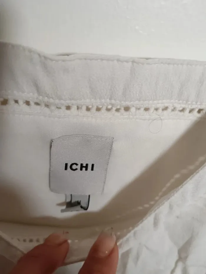 C12 débardeur blanc Ichi M - photo numéro 3