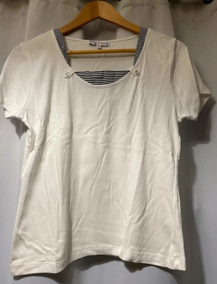 T-shirt Scottage (neuf, blanc), M / 38