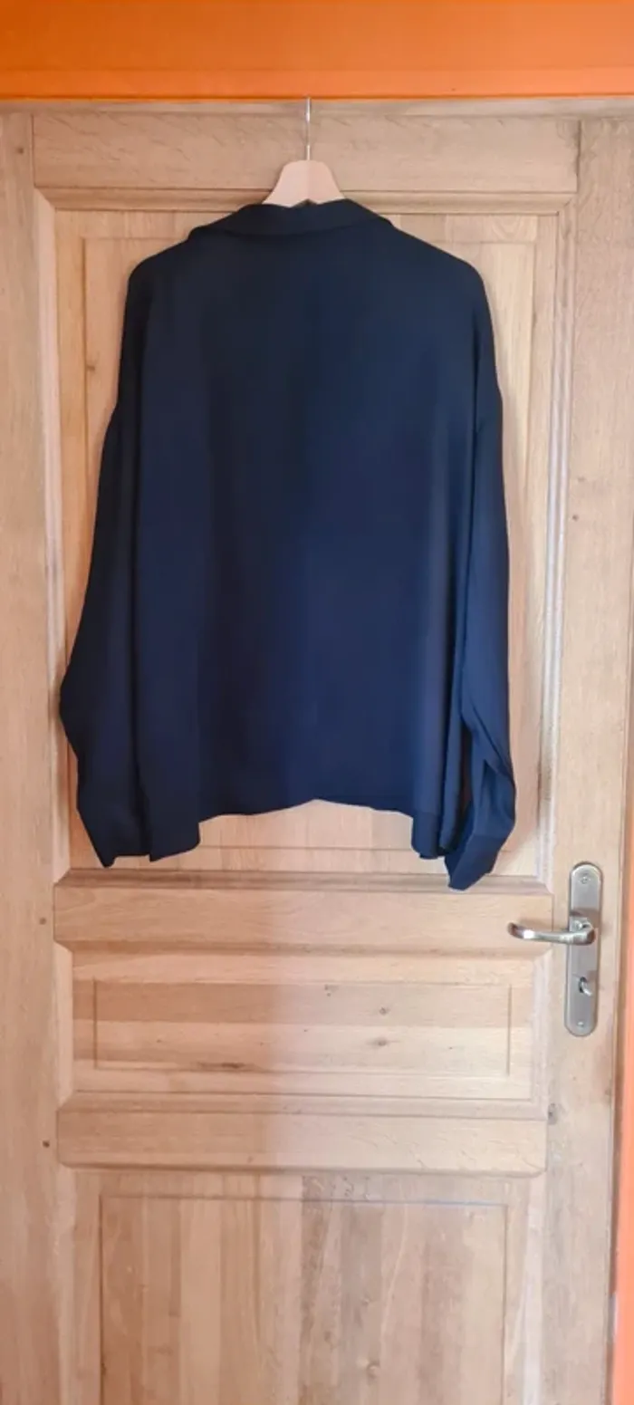 Chemise noir Mango - photo numéro 7