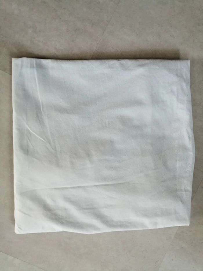 drap housse bleu ciel pour lit barreaux 50 x 110 cm