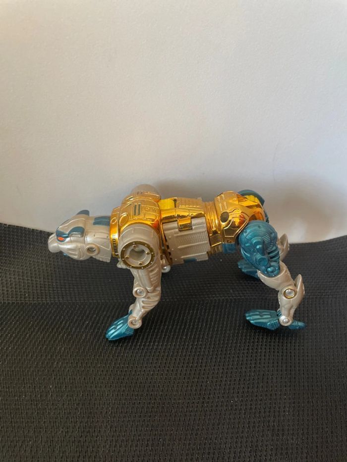 Transformers figurine robot panthère Beast Wars Cheetor deluxe transmetals Kenner 1997 vintage. - photo numéro 1