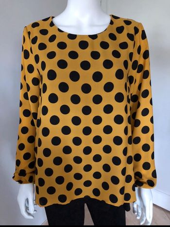 Blouse Inconnu (neuf, moutarde), M / 38 / 10