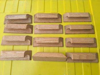 12 Poignée en bois Brut rarissime qui date