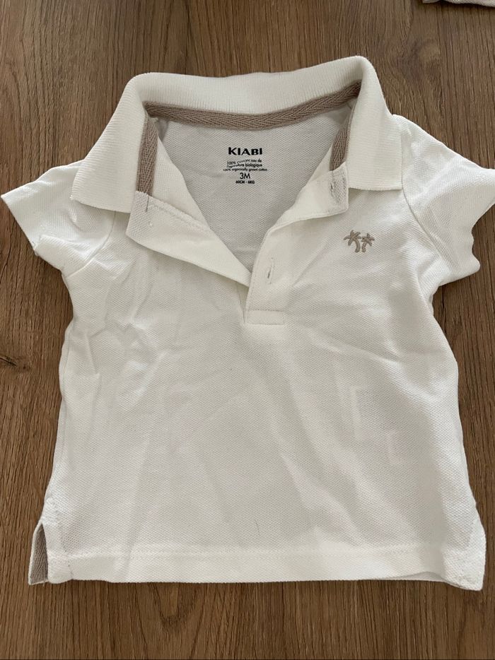 Lot t-shirt bébé 1 mois - photo numéro 4