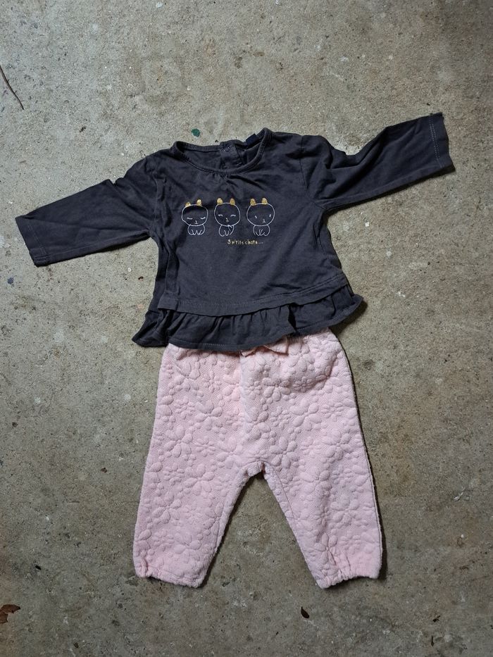Tenue fille 6 mois