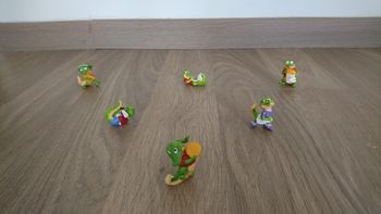 Figurines kinder crocodiles "Crazy crocos Bienvenue à Crocoville" (1992)