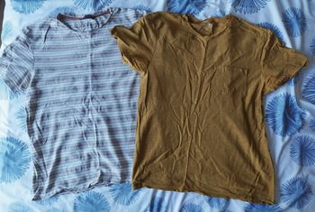 Lot de 2 t-shirts homme L 