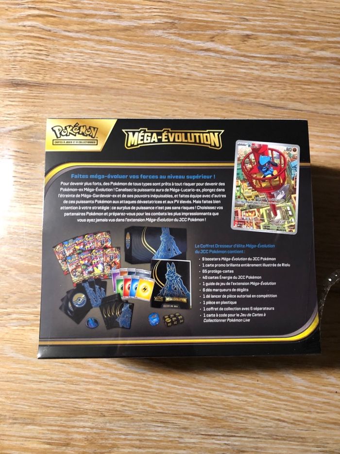 Coffret Pokémon dresseur d’élite mega évolution me01 - photo numéro 3