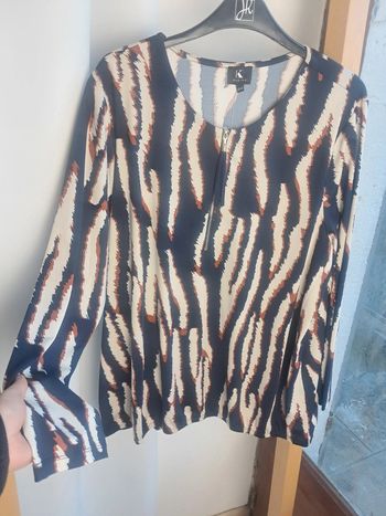 K Design haut blouse T.48 neuve