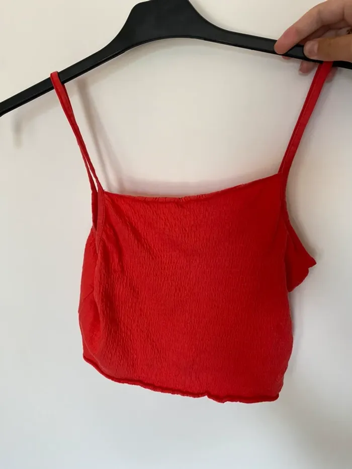 crop top zara trafaluc taille S