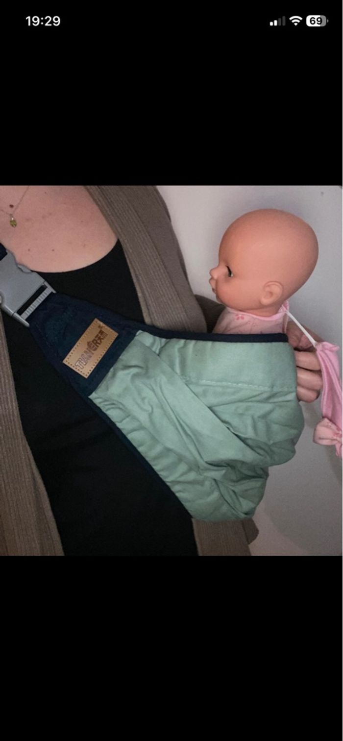 Porte bébé hanche - photo numéro 3